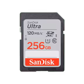 کارت حافظه سن‌دیسک Sandisk SD 256GB 120MB/S Ultra SDXC UHS-I