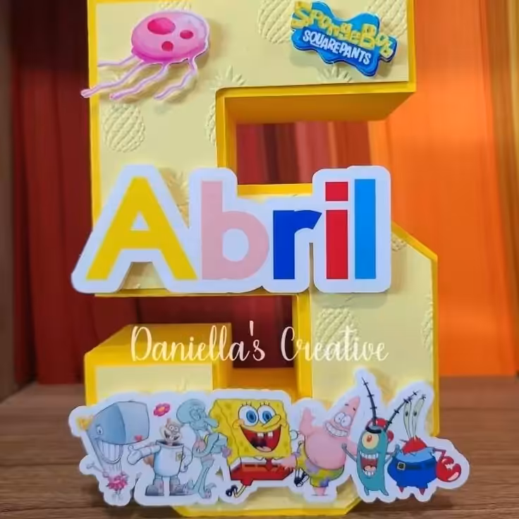 استند عدد تولد تم باب اسفنجی