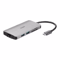 هاب مبدل 8 پورت USB Type-C دی‌لینک DUB-M810