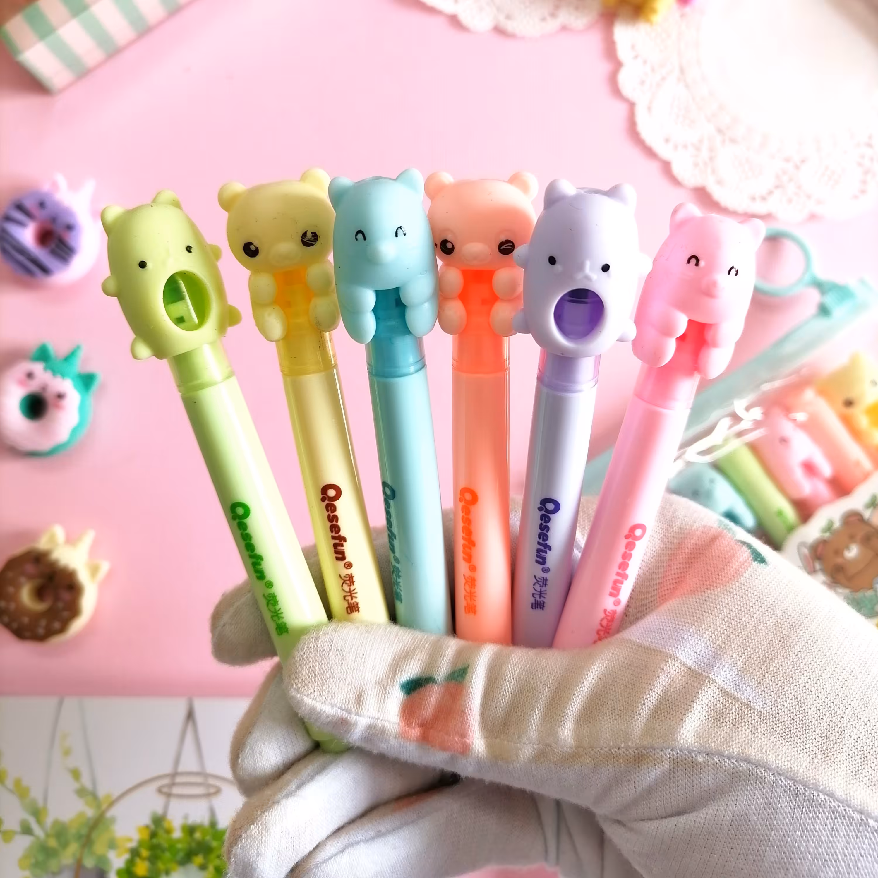 هایلایتر 6 رنگ خرسی