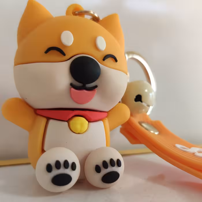 جاکلیدی عروسکی سیلیکون خارجی اصلی