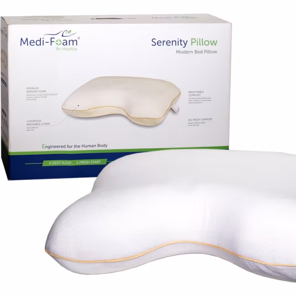 بالشت طبی مموری فوم مدل پروانه medi-foam