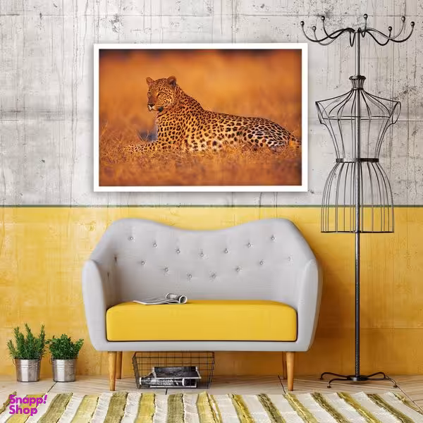 تابلو بکلیت طرح یوزپلنگ مدل W-S1447