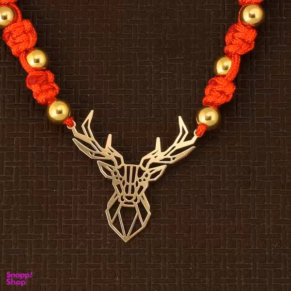 گردنبند طلا 18 عیار زنانه سانا گالری مدل گوزن کد D9334