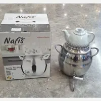 کتری قوری استیل شیردار کف چدن برند نفیس مدل رولکس