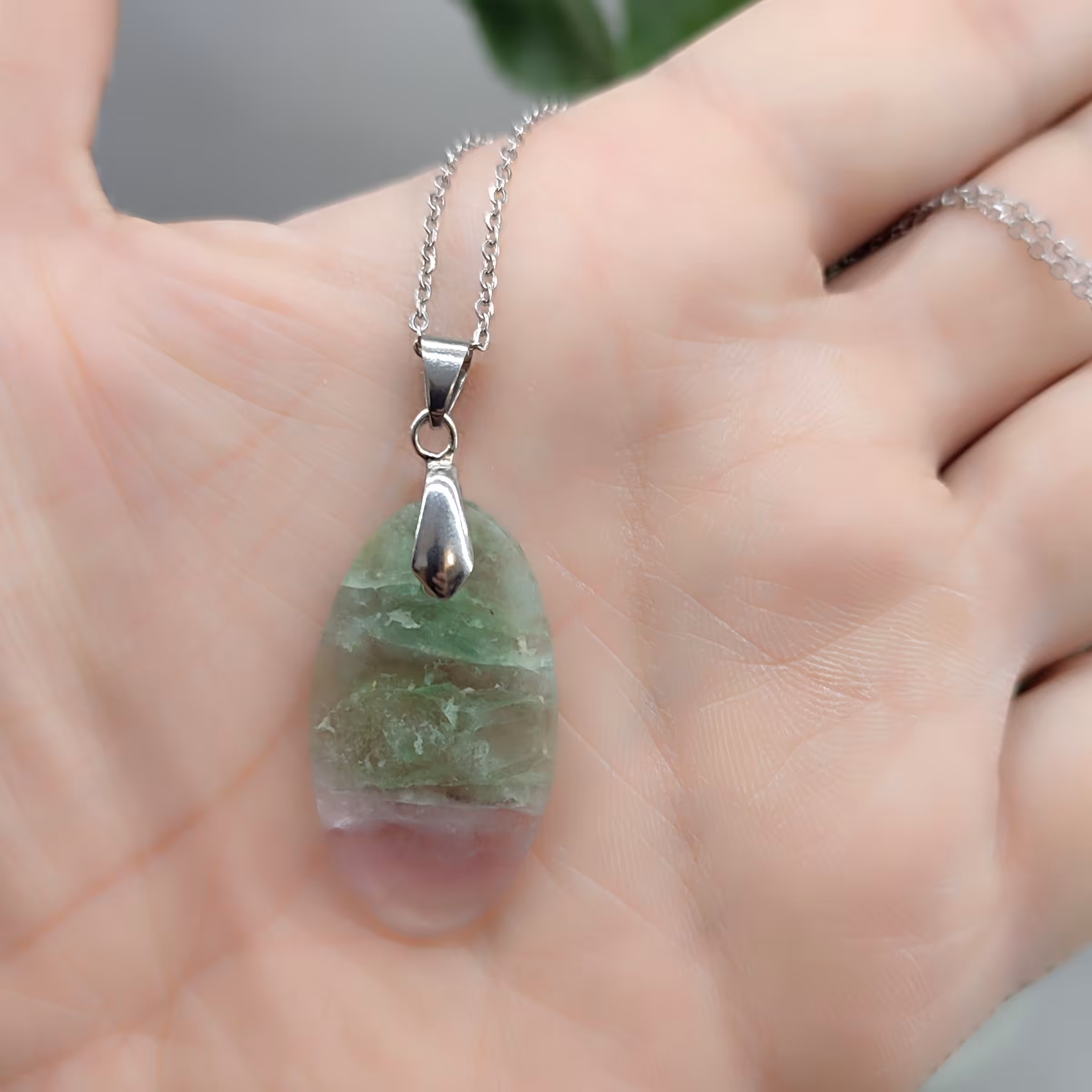 سنگ زیبای فلوریت (فلورین) کد 14