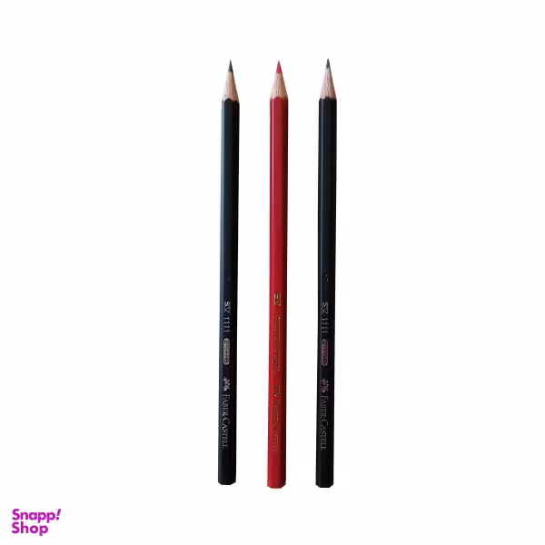 مداد فابر کاستل کد 2B1R بسته سه عددی