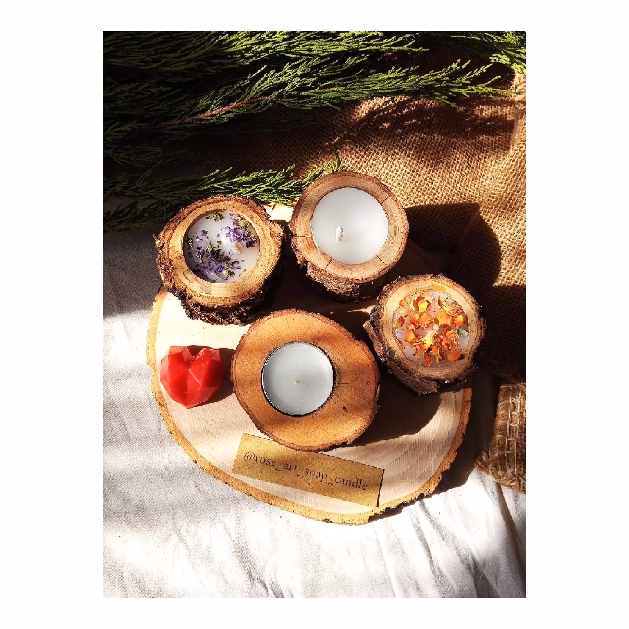 پک شمع و چوب