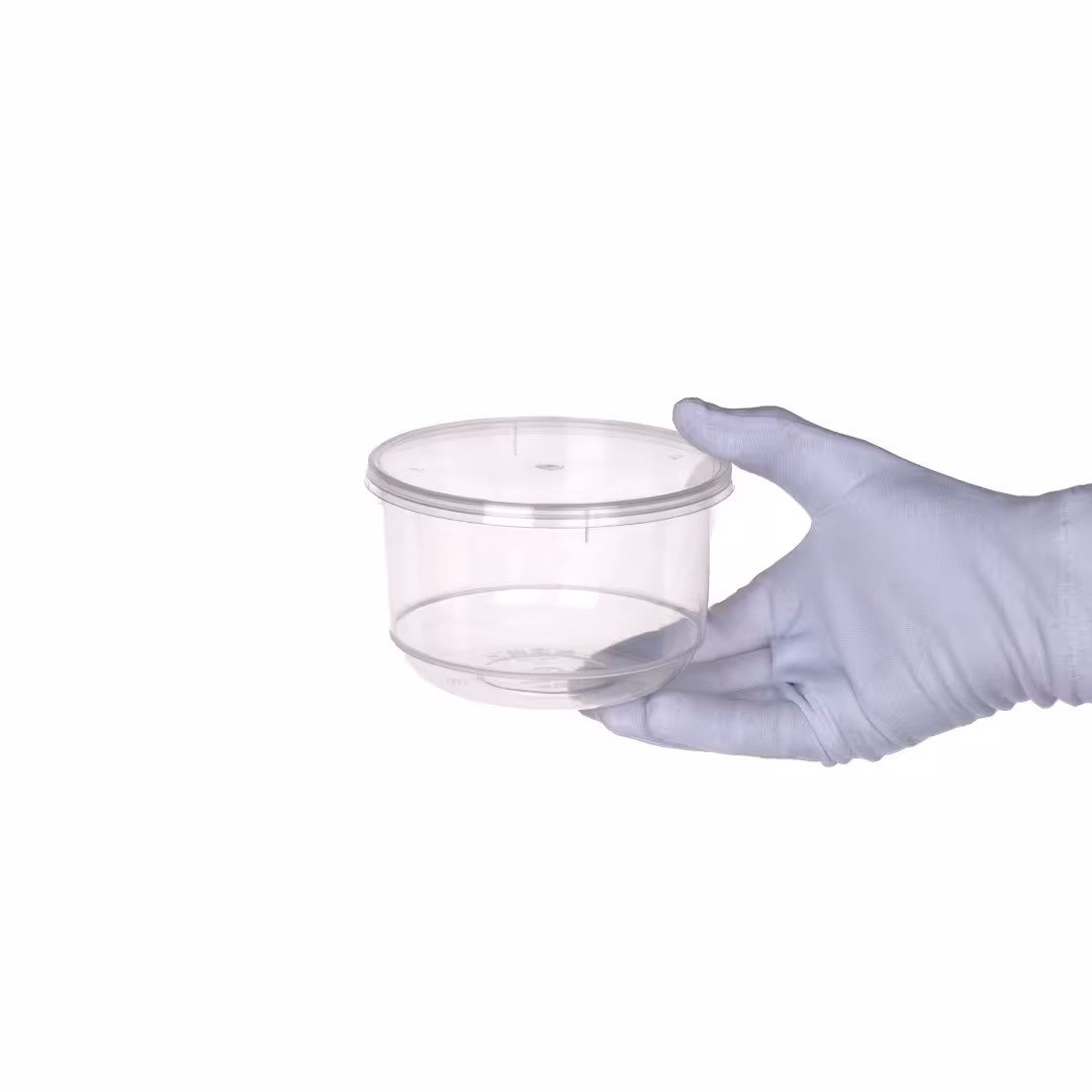 ظرف نگهدارنده فریزری مدل سطلی طب پلاستیک 500cc