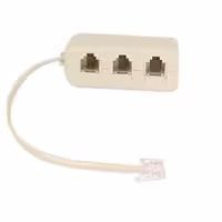 تبدیل یک به سه سوکت تلفن