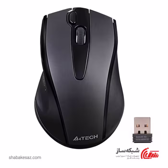 قیمت و خرید ماوس بی سیم ایفورتک A4TECH G9-500F - شبکه ساز