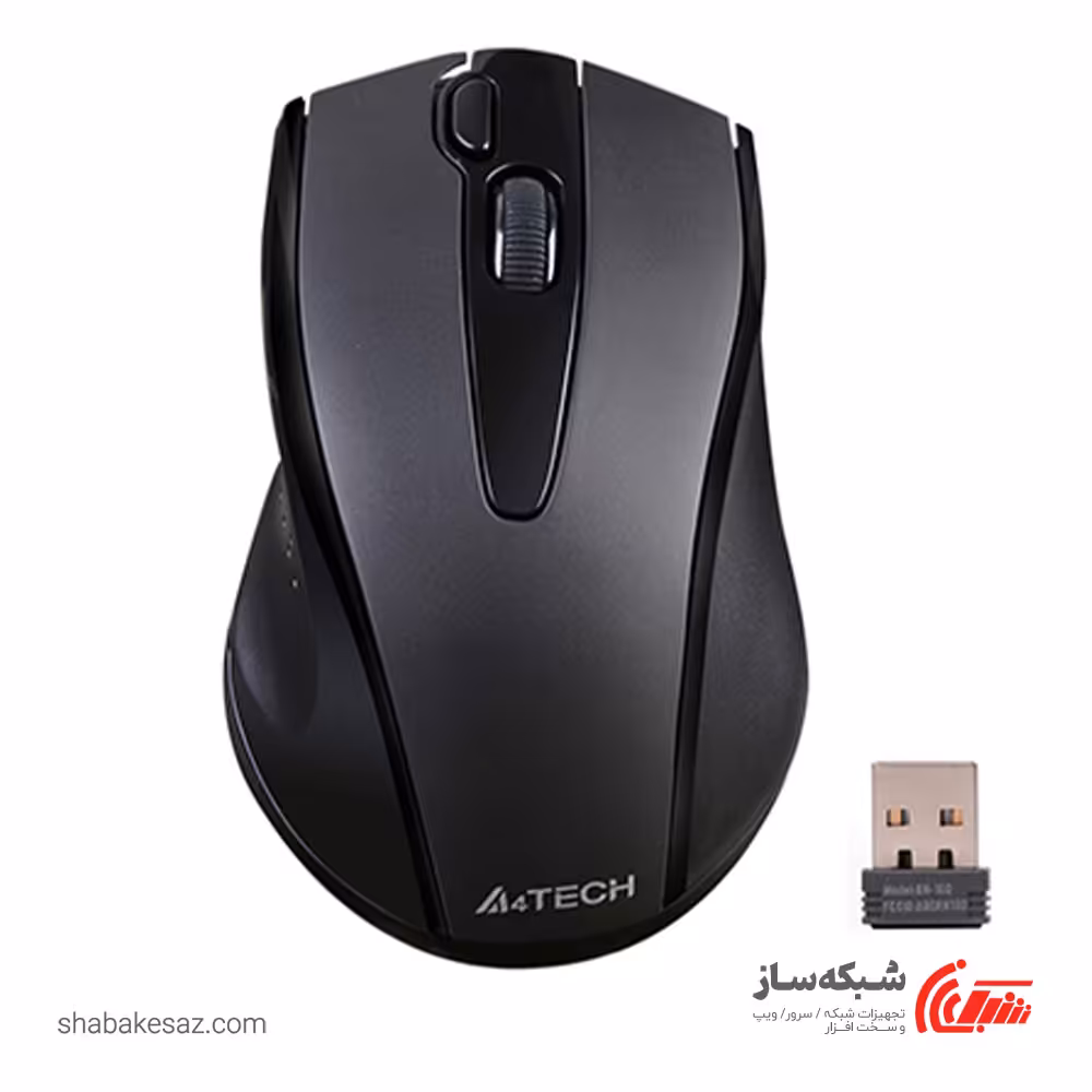 قیمت و خرید ماوس بی سیم ایفورتک A4TECH G9-500F - شبکه ساز