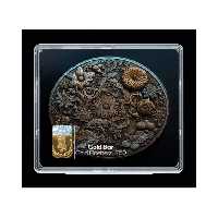 شمش طلا 18 عیار 0.6 گرمی مدوپد مدل سکه مینیاتوری کد SG10737