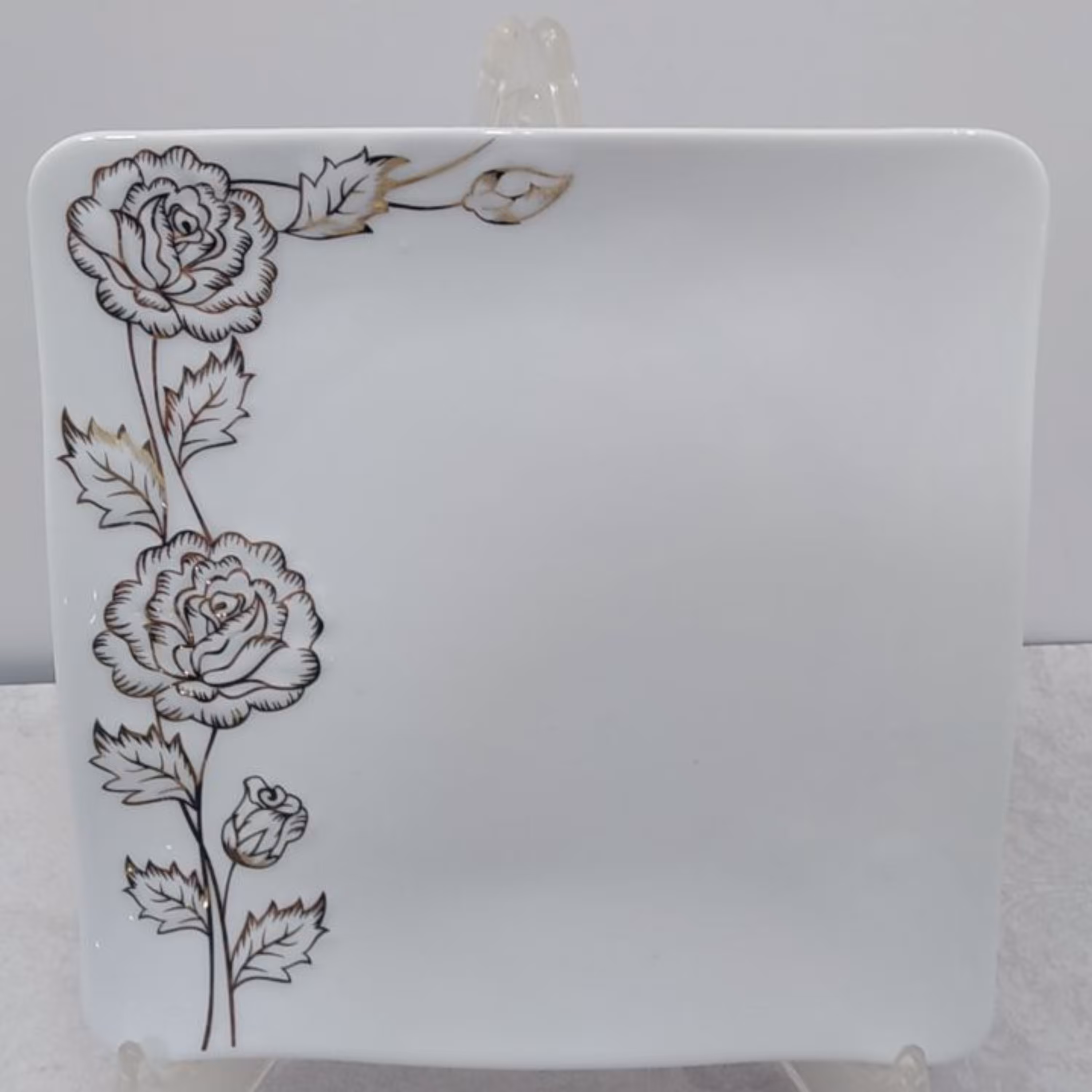 پیش دستی چینی پردیس طرح پرستیژ طلایی بسته 6 عددی