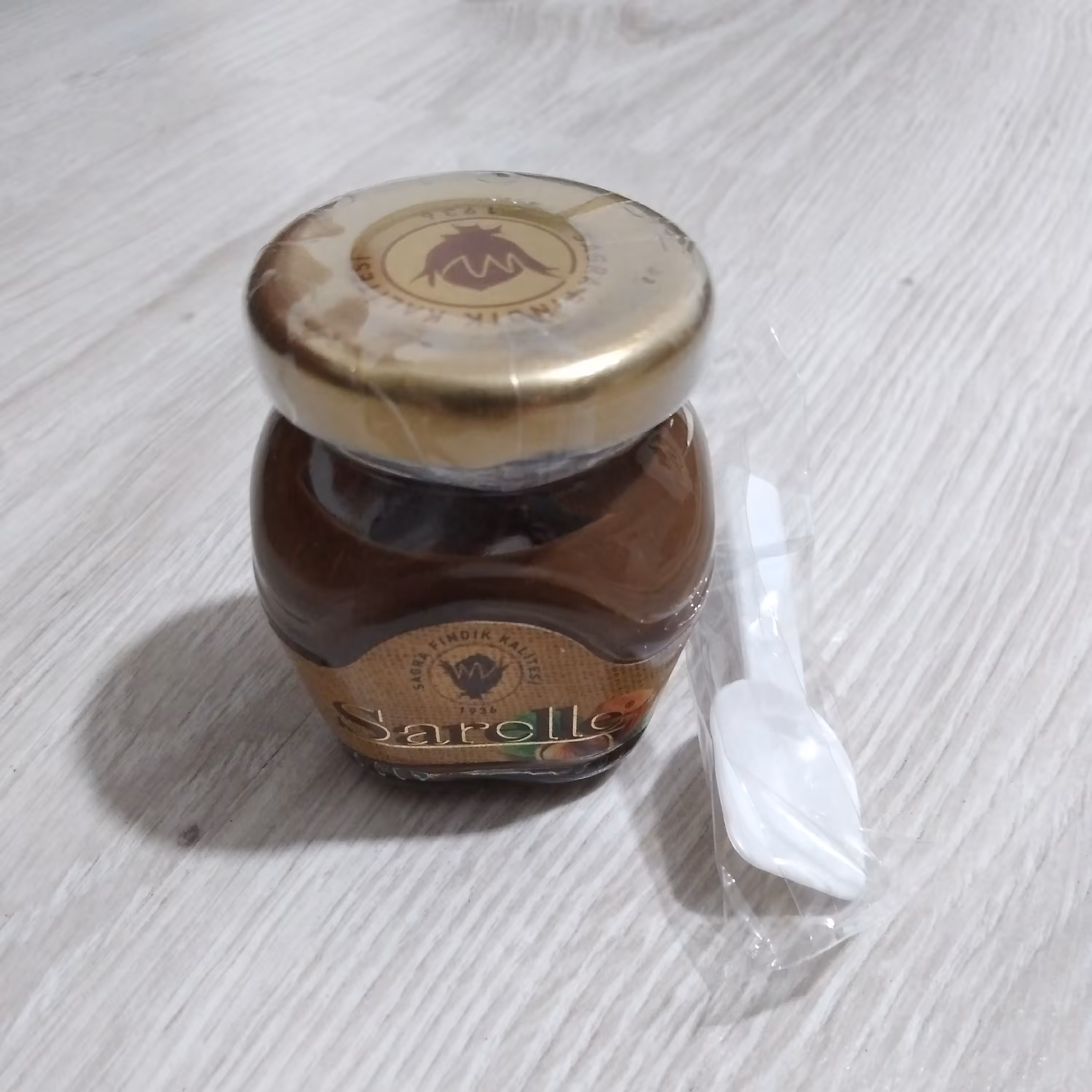 شکلات صبحانه فندقی سارله ترکیه Sarelle سایز 50 گرمی