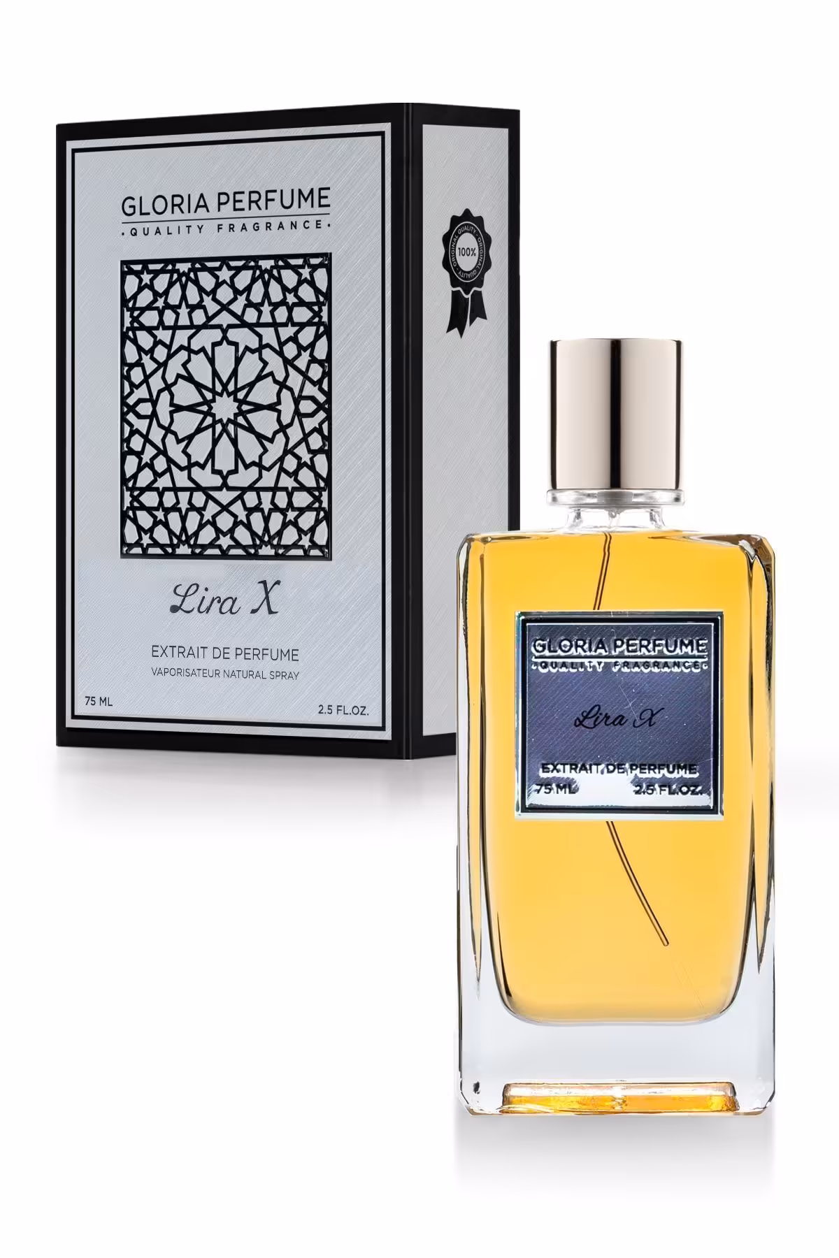 عطر زنانه LIRA X 75 ML ادوپرفیوم Gloria Perfume