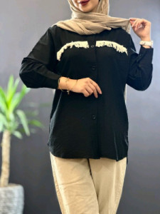 مانتو اسپرت زنانه نخی بابوس