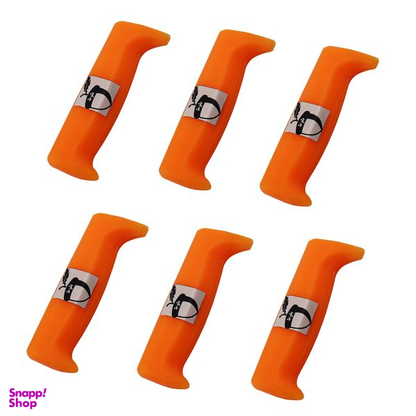 دسته یدک چاقو مدل بلوط کد YP-GAVI-06 بسته 6 عددی