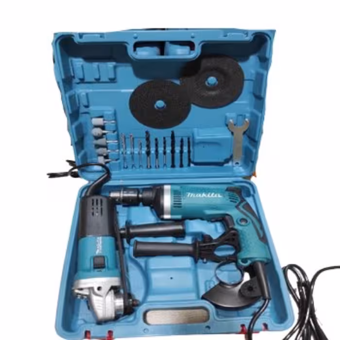 پک دو قلو دریل و مینی فرز ماکیتا 