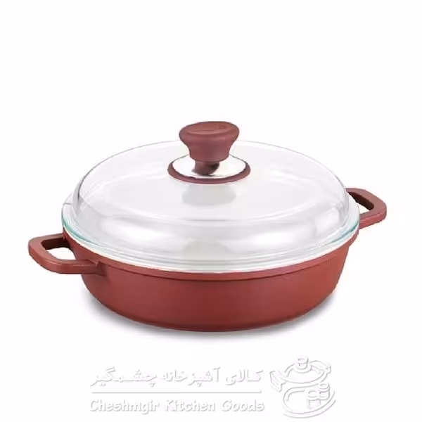 قابلمه کوتاه فاین کاست سایز 24 سرامیک کرکماز کد 1392