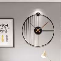 ساعت دیواری فلزی