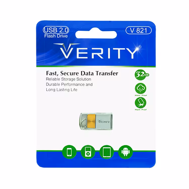 فلش مموری وریتی مدل V821 ظرفیت 32 گیگابایت