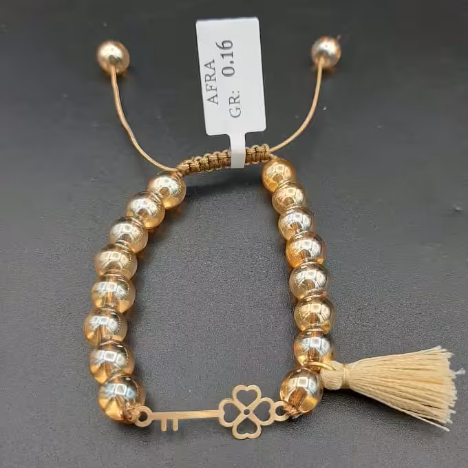 دستبند بند سنگی4وطلا160سوت