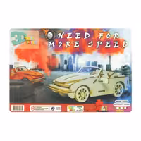 پازل چوبی سه بعدی اتومبیل CZ2201 شیپر