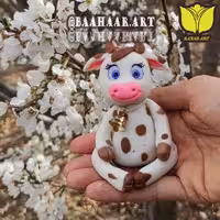 گاو با خمیر چینی مخصوص سفره های هفتسین