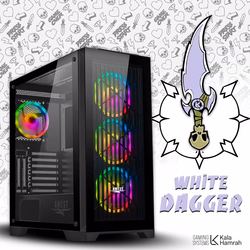 سیستم گیمینگ وایت دگر WHITE DAGGER 2024 V1