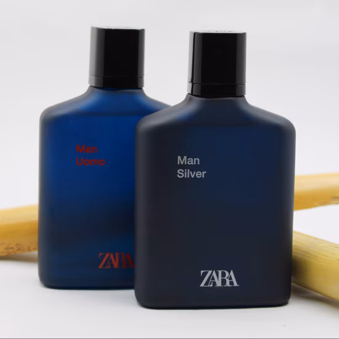 ادکلن مردانه زارا دوقلو مدل من سیلور و من اومو اورجینال