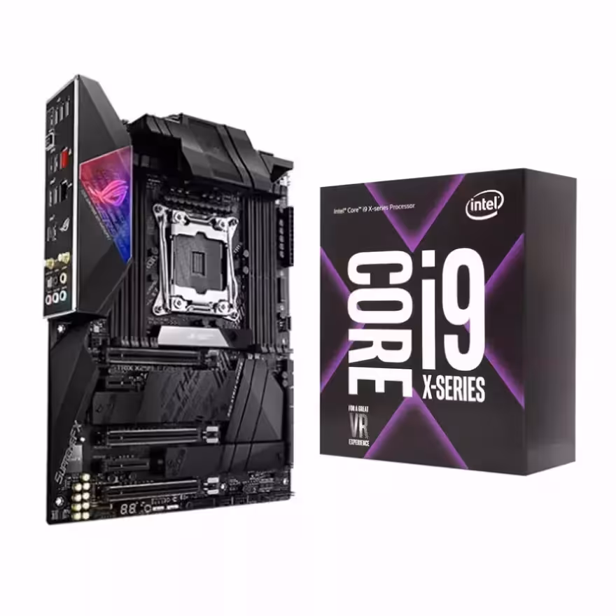 باندل مادربرد ایسوس ROG Strix X299-E Gaming II و پردازنده اینتل Core i9 7960X