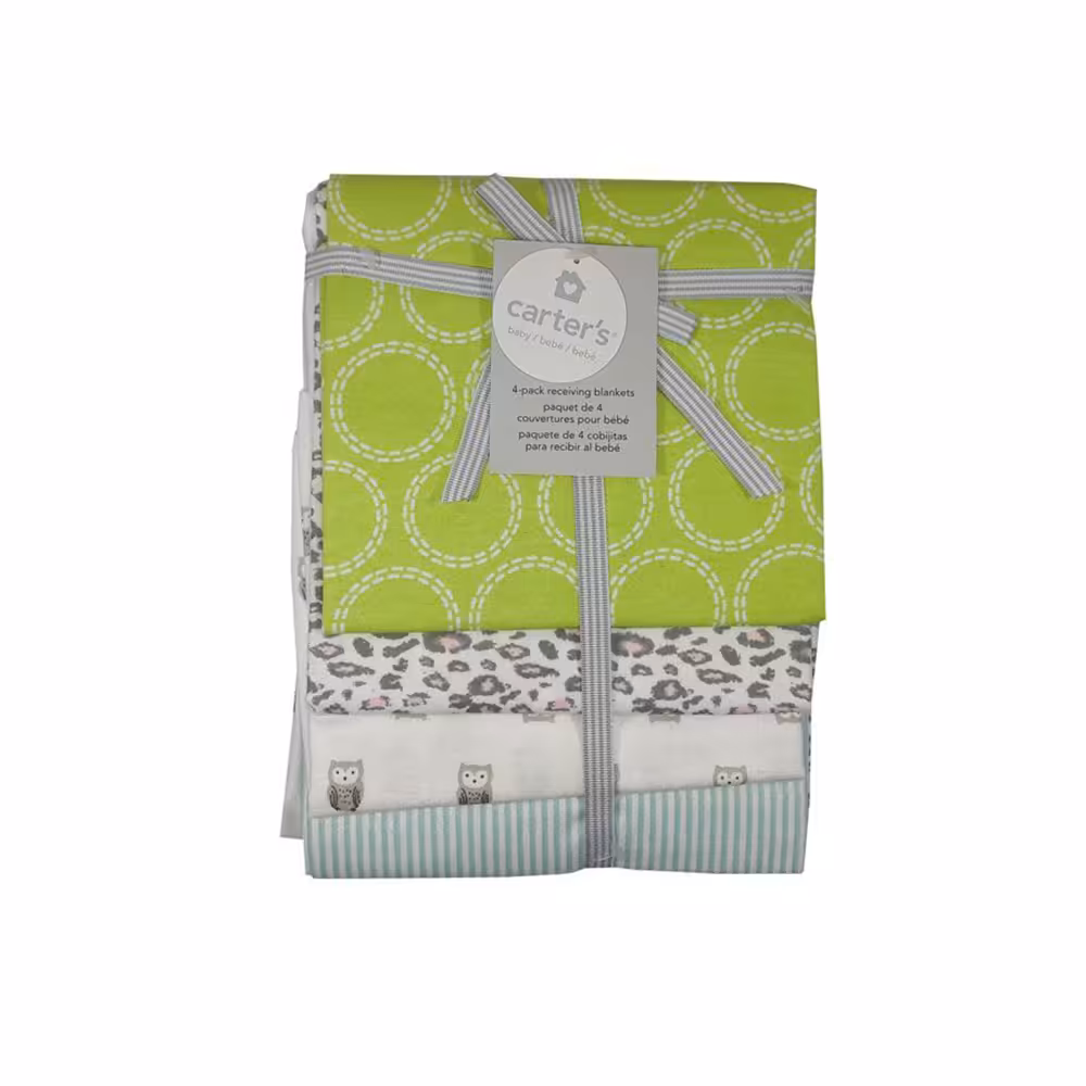 خشک کن 4 عددی کارترز carters طرح جغد و دایره