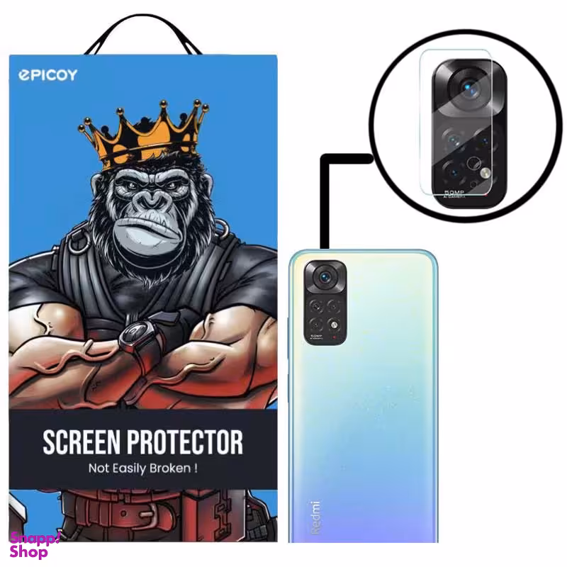 محافظ لنز دوربین اپیکوی مدل 3D Lens Clear مناسب برای گوشی موبایل شیائومی Redmi Note 11/ Note 11s