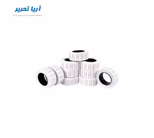 رول اتیکت -برچسب قیمت سفید