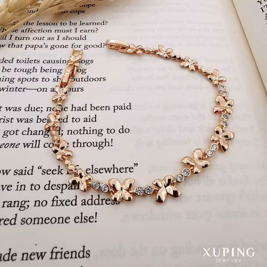 دستبند ژوپینگ رنگ ثابت با کیفیت عالی بسیار زیبا مطابق با تصویر