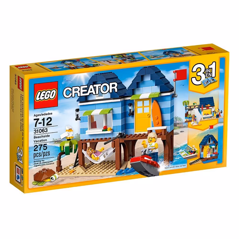 لگو سری Creator مدل Beachside Vacation 31063