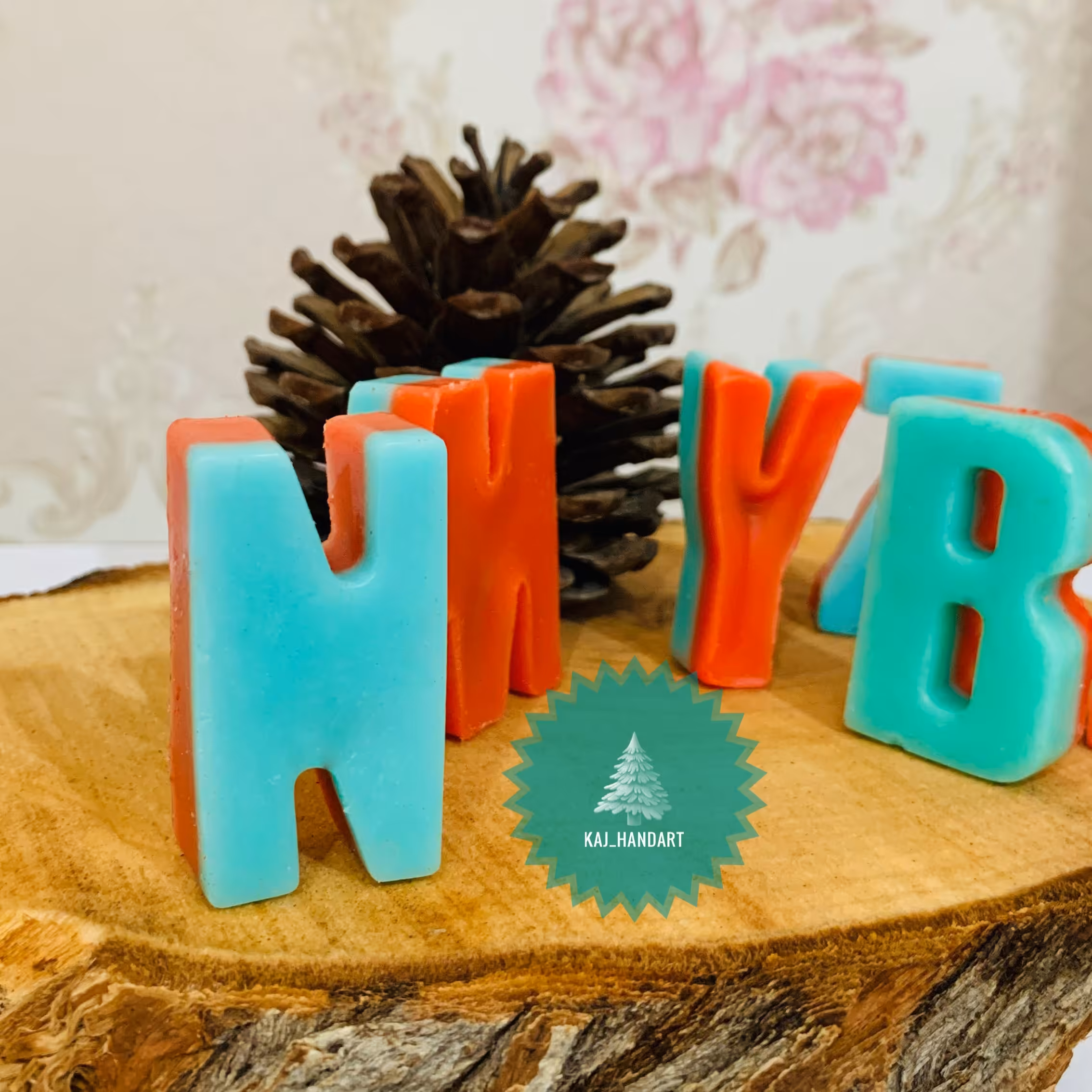 شمع   اسمی دست ساز