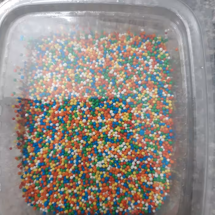 ترافل توپی ،ترافل رنگی توپی ،تزیین کیک