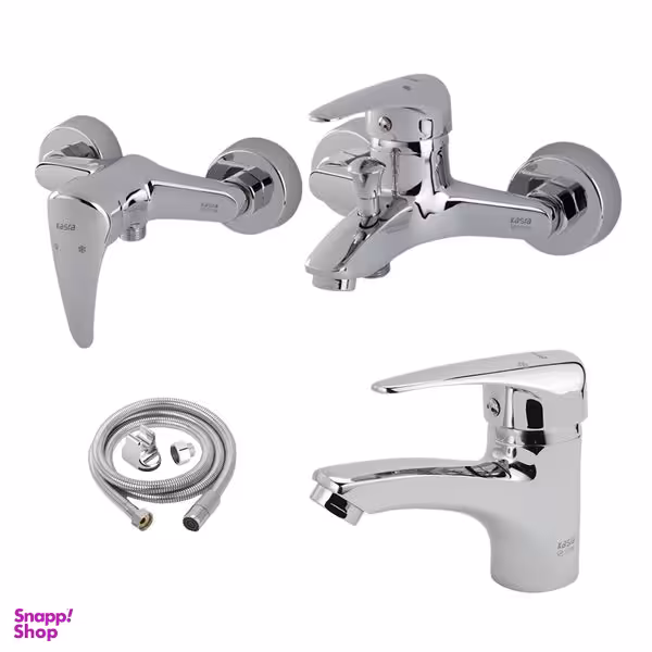 ست شیرآلات کسری مدل کارون مجموعه 4 عددی