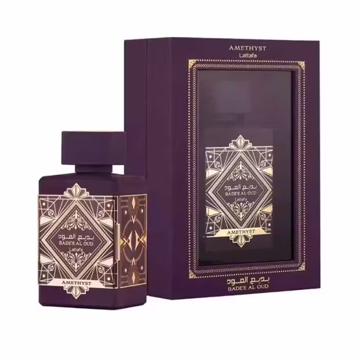 ادکلن مردانه  بدیع العود لطافه آمیتیس  Lattafa  Bade e Al Oud Amethyst