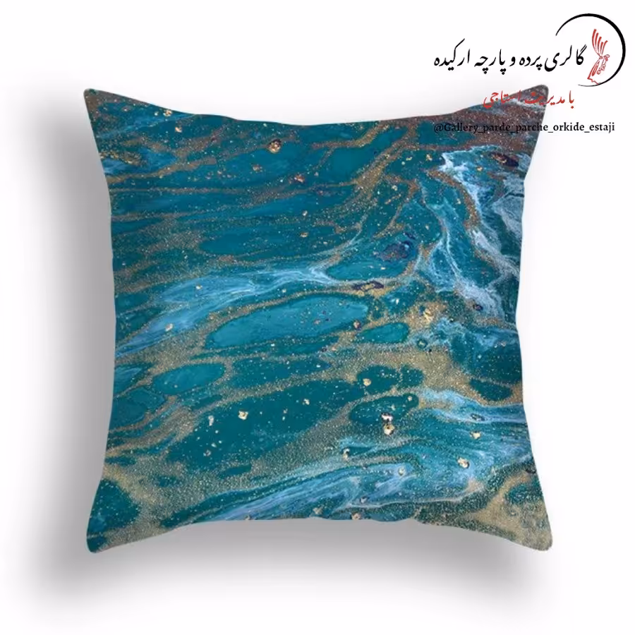 کاور کوسن چاپی طرح سنگ کد 2128