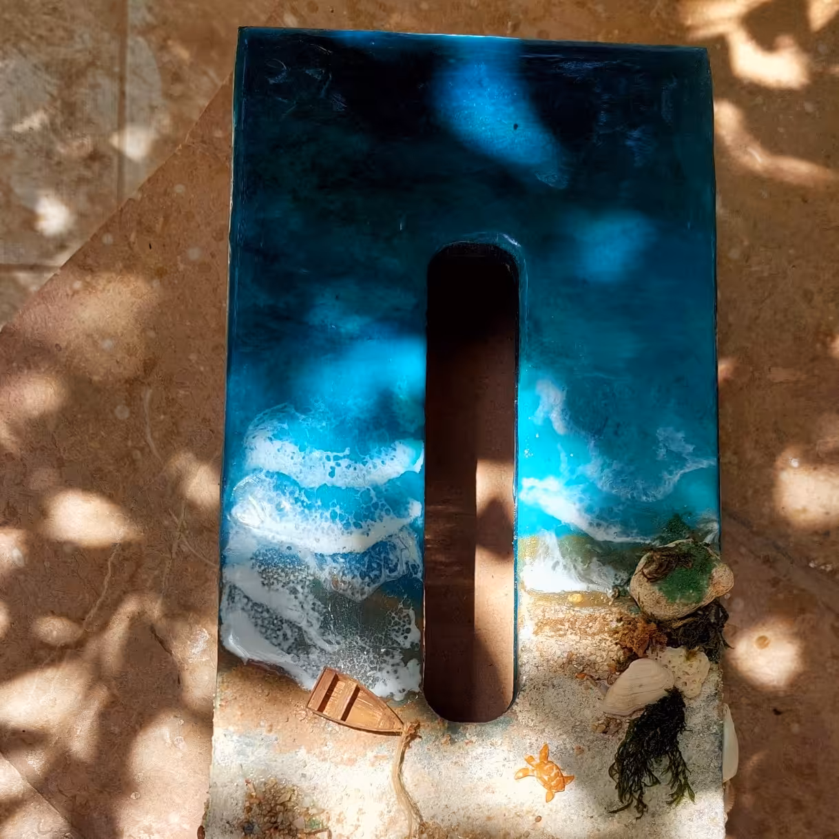 جعبه  دستمال کاغذی طرح کد 001