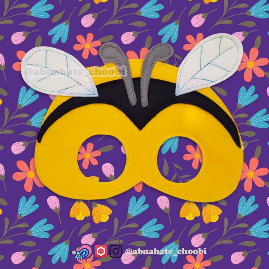 ماسک بازی کارتونی زنبور 