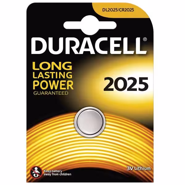 باتری سکه‌ ای دوراسل مدل DURACELL 2025