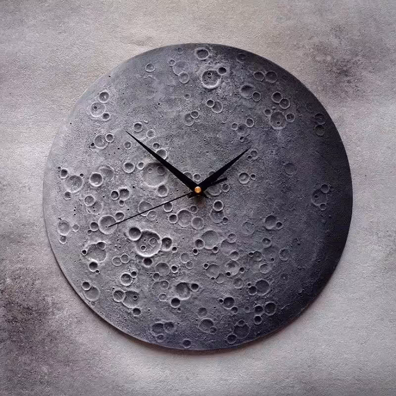 ساعت دیواری مدرن ماه برجسته 
قطر  50 تماما کار دست از رویآرت گالری