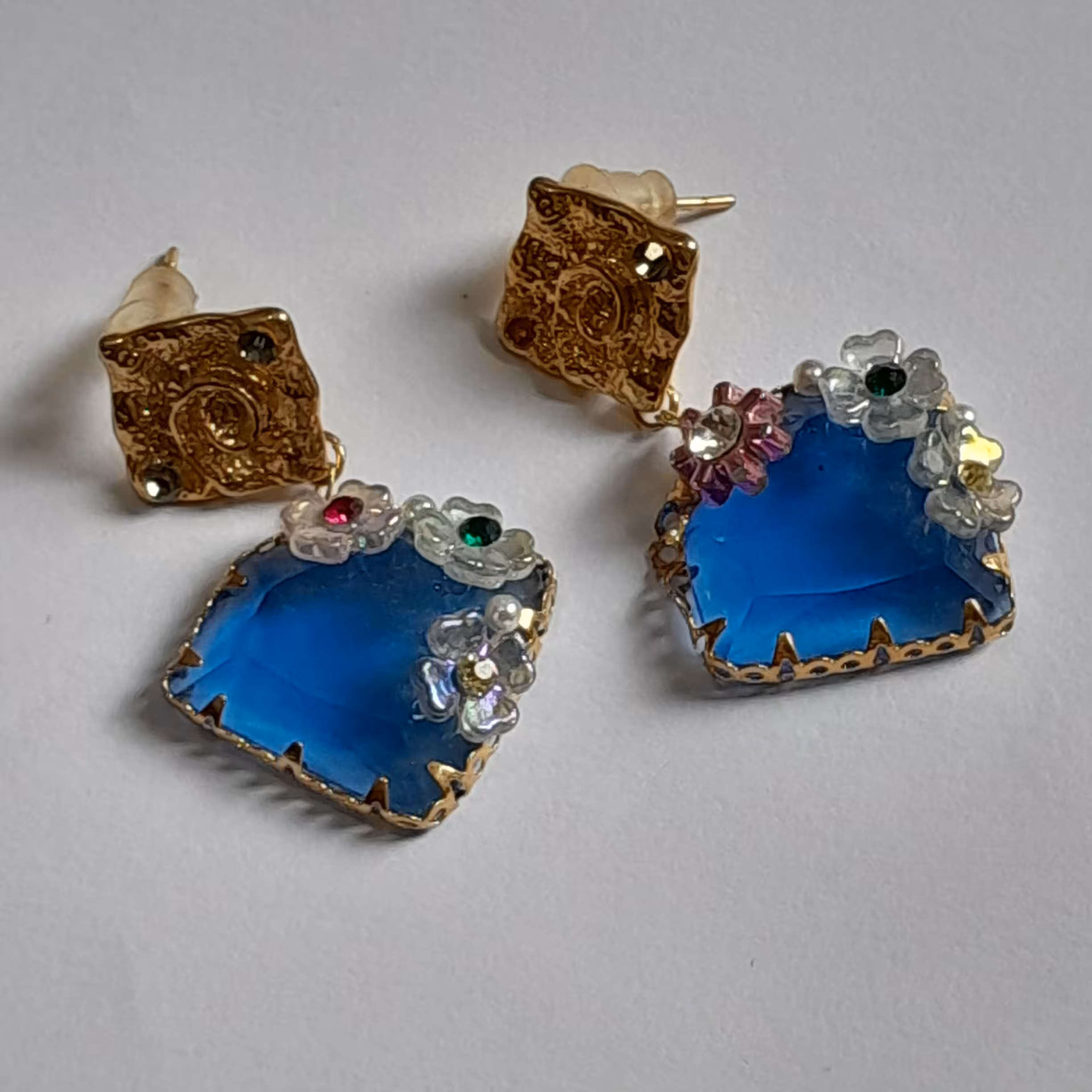 گوشواره فانتزی  استیل   کد 110