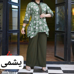ست شومیز شلوار کرواتی 4421