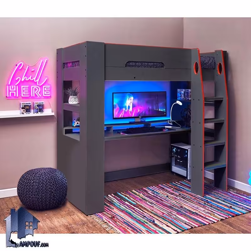 تخت خواب دو طبقه TBJ132