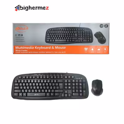 کیبورد و ماوس باسیم کایزر مدل KM-491